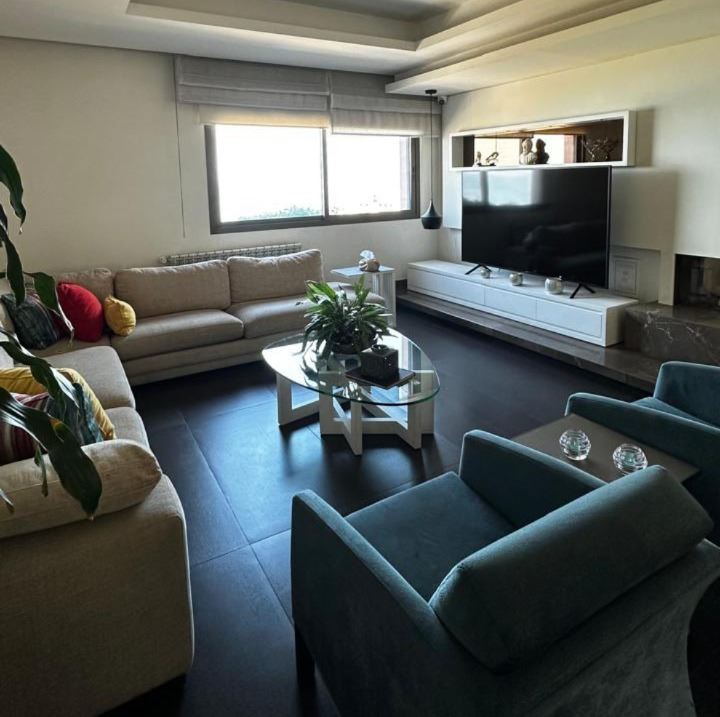 Apartment with a terrace for sale in Sahel aalma, Keserwan