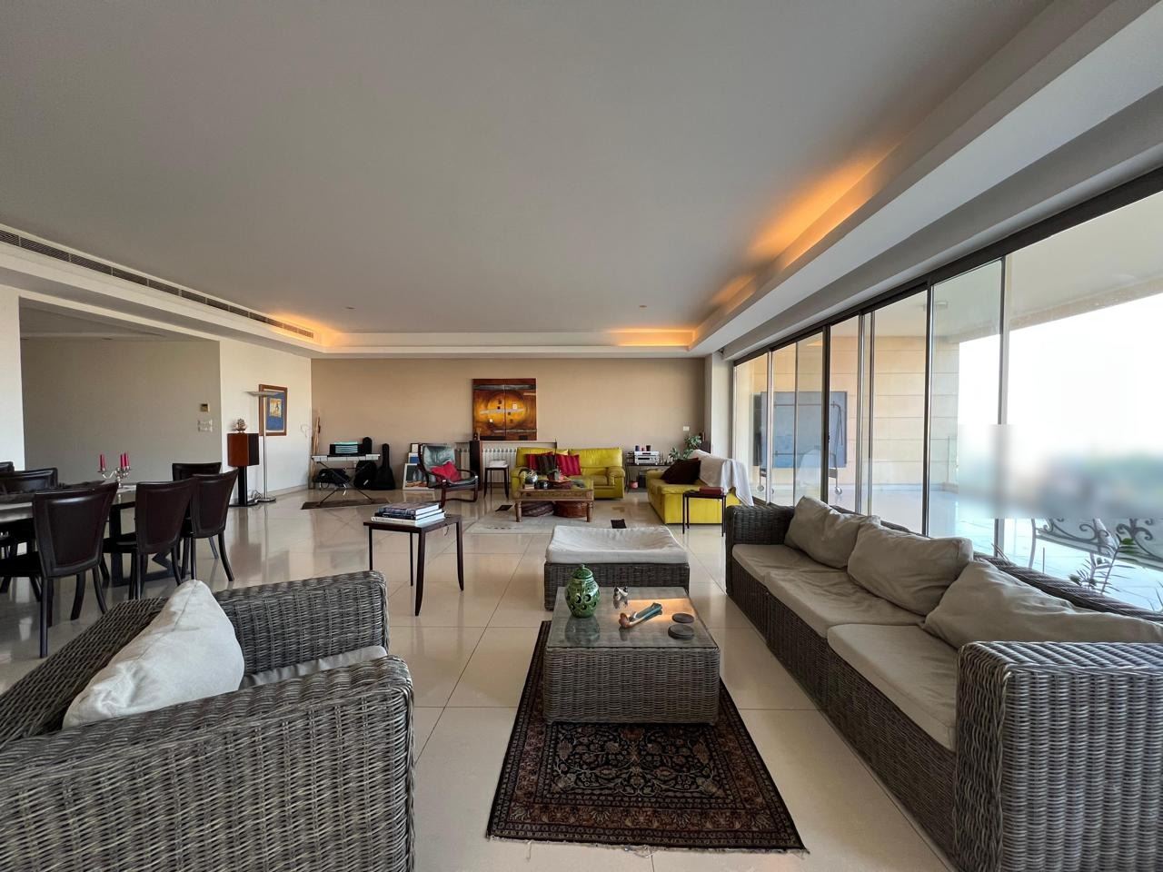 Apartment with a mountain view for sale in Yarzeh, Baabda
