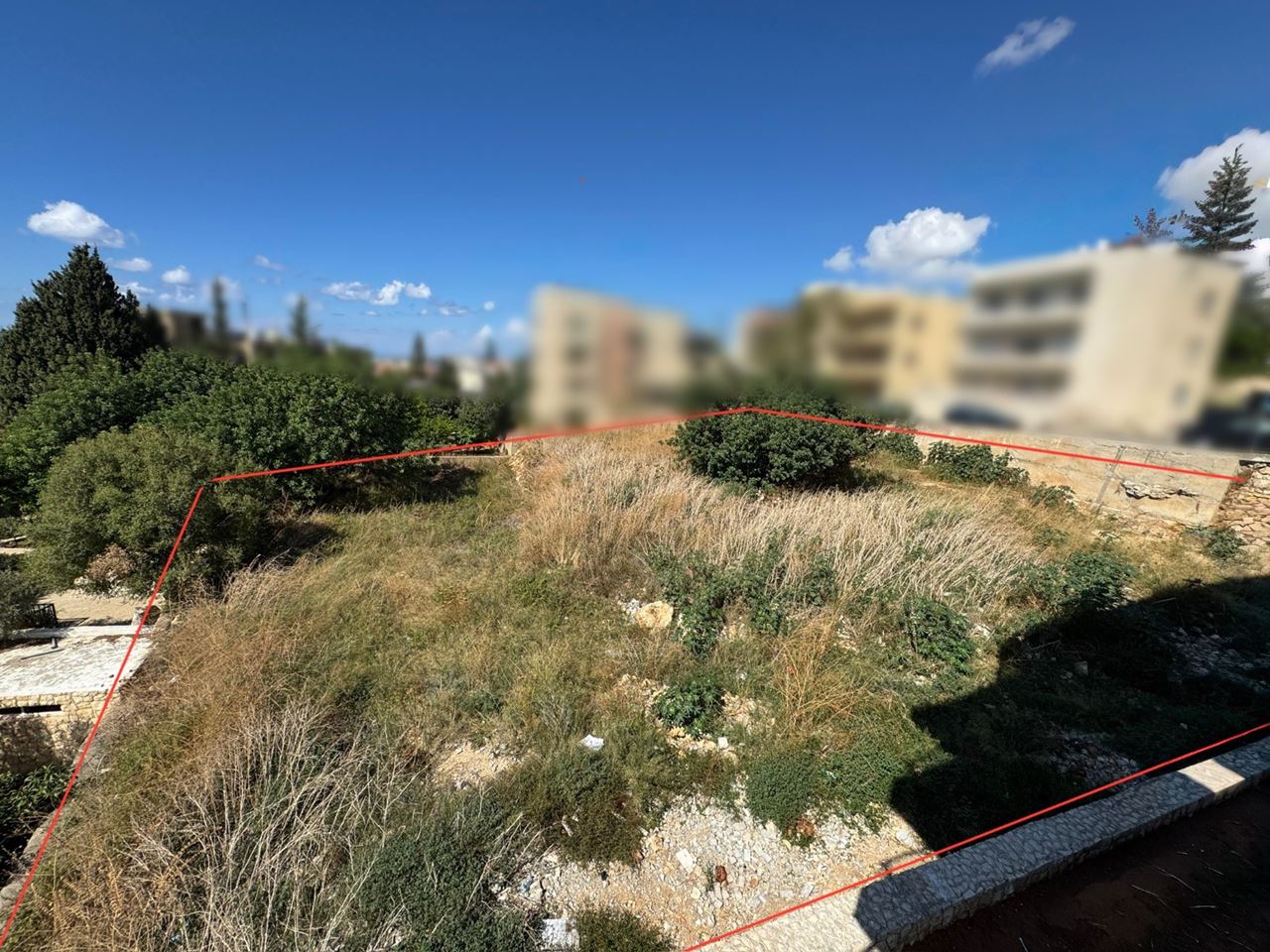 Sea-view land for sale in Jbeil