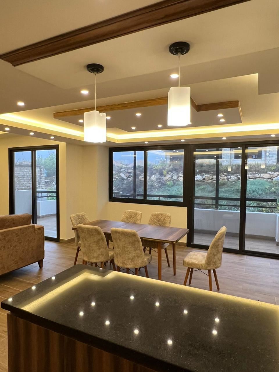 Apartment with a terrace for sale in Mar Moussa, Metn