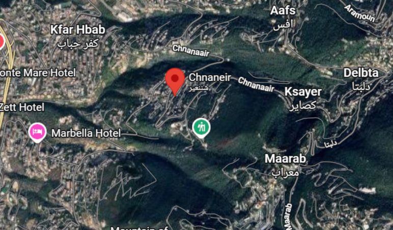 Land for sale in Chnaniir, Keserwan