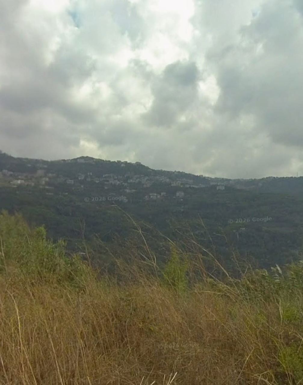 Land with a mountain view for sale in Broumana, Metn