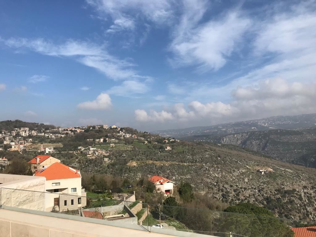 Apartment with a terrace for sale in Bikfaya, Metn
