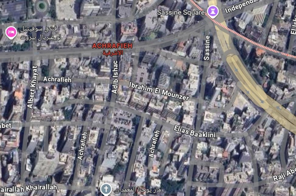 Land for sale in Achrafieh, Beirut