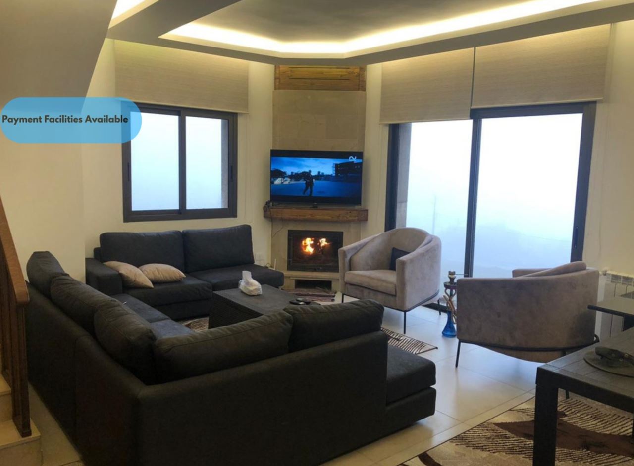 Chalet with a garden for sale in Faraya, Keserwan