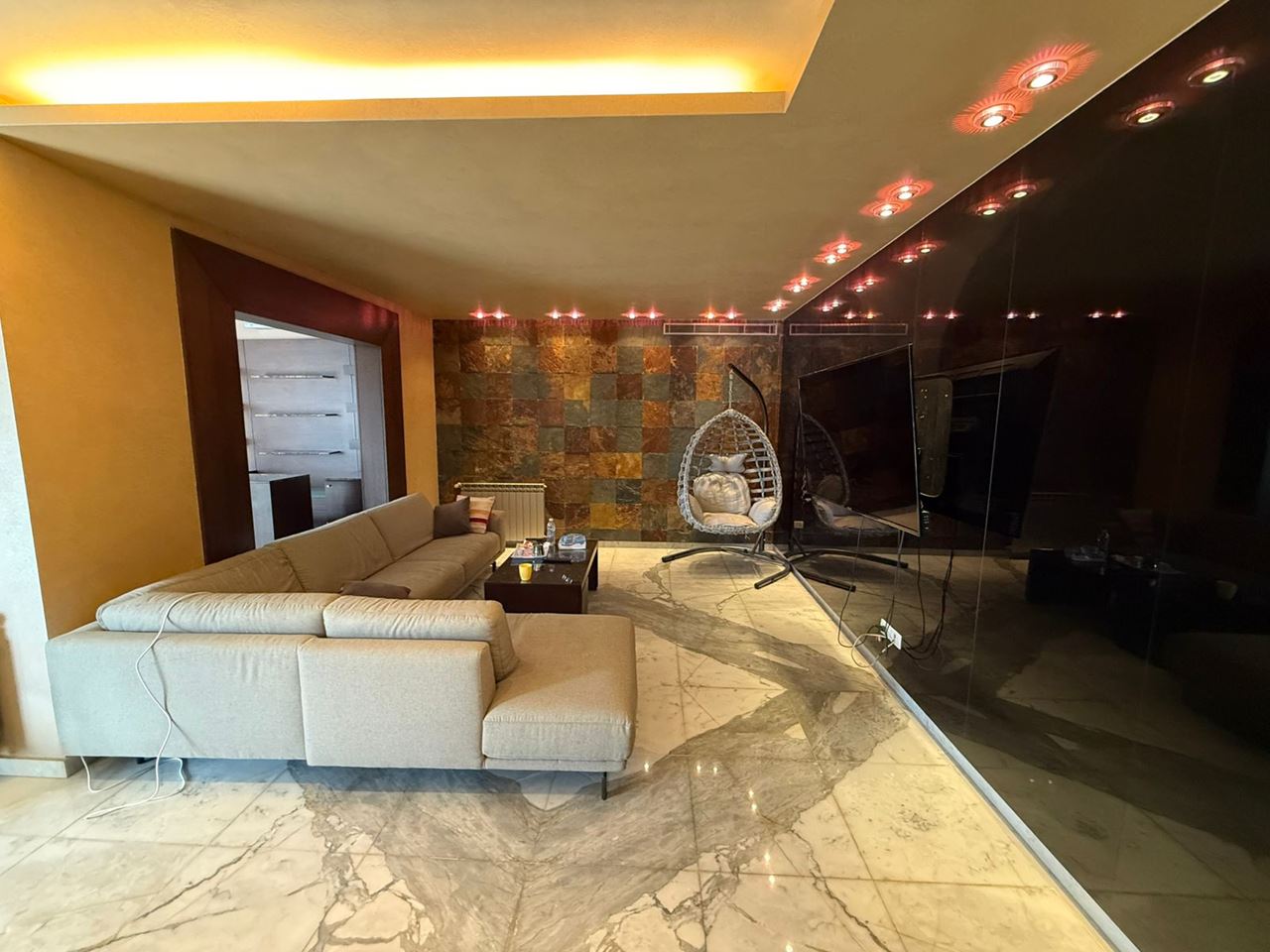 Apartment with a terrace for sale in Zouk mosbe7, Keserwan