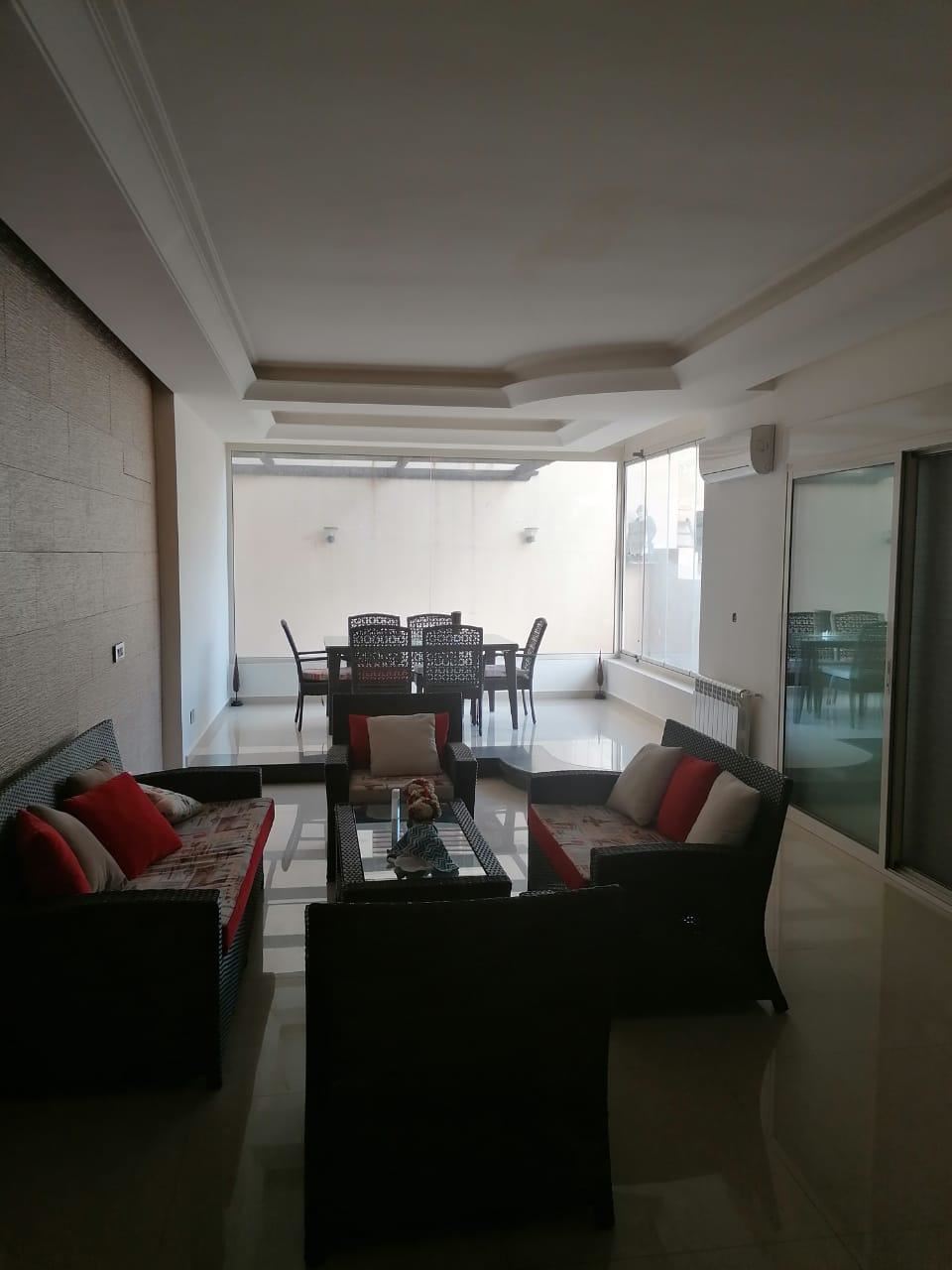 Apartment with a terrace for sale in Wadi chahrour, Baabda