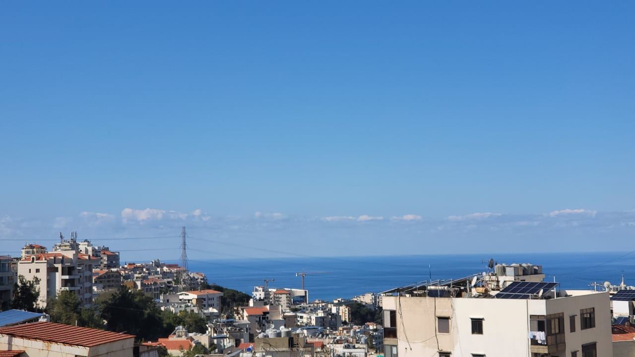 Sea-view apartment for sale in Dik El Mehde, Metn