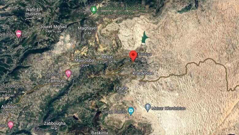 Land with a mountain view for sale in Faraya, Keserwan