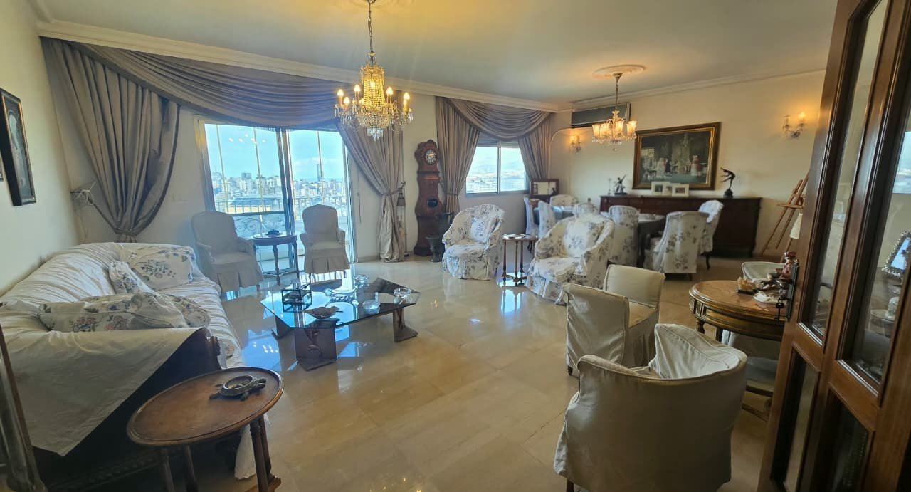 Furnished apartment for sale in Hazmieh, Baabda