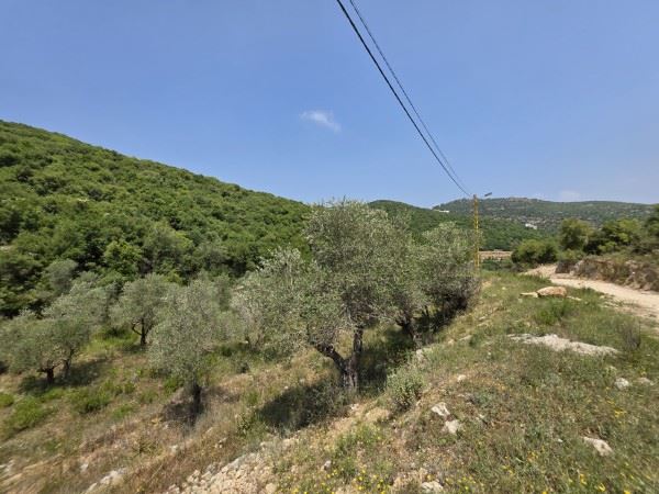 أرض بإطلالة على الجبل للبيع في بترون
