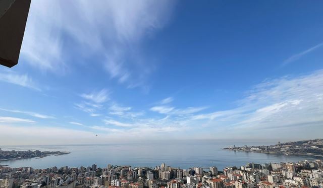 Sea-view apartment for sale in Sahel aalma, Keserwan