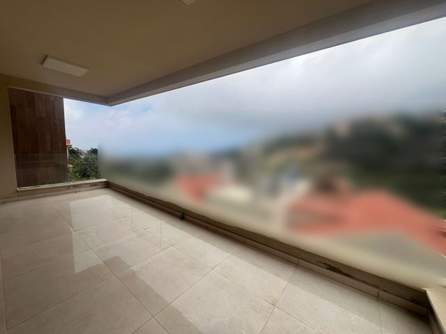 Apartment with a terrace for sale in Daroun - Harissa, Keserwan