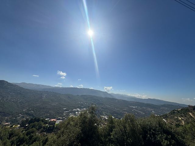 Land with a mountain view for sale in Ehmej, Jbeil
