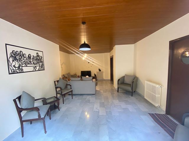 Apartment with a terrace for sale in El Atchane, Metn