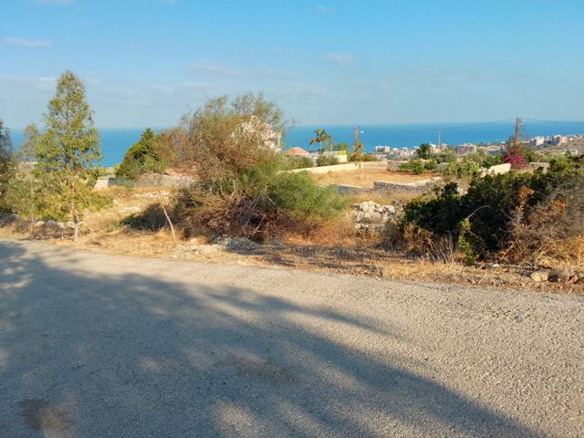 Sea-view land for sale in Jiyeh, Chouf