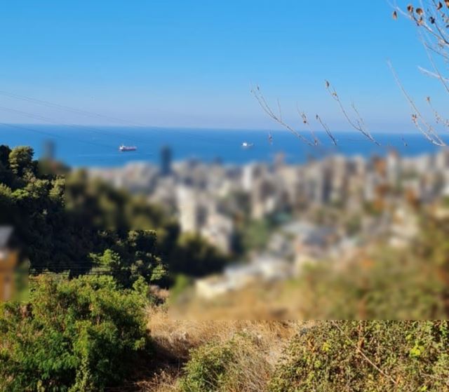 Sea-view land for sale in Bsalim, Metn