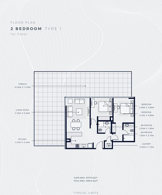 Apartment with a terrace for sale in Dubai, All - photo 2