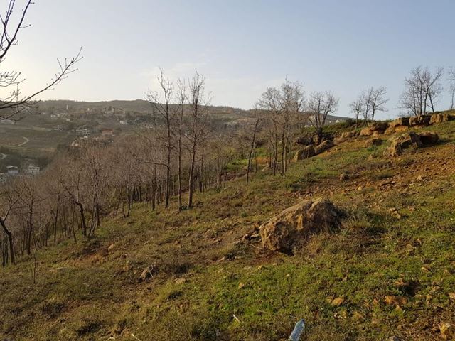 أرض بإطلالة على الجبل للبيع في فقرة، كسروان - صورة 3