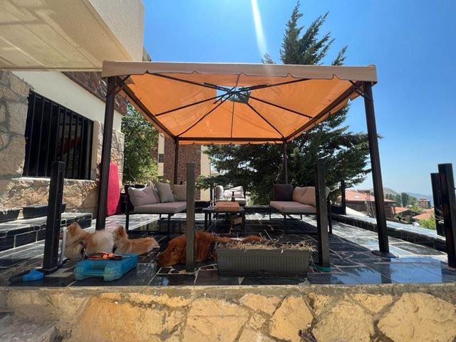 Chalet with a terrace for rent in Kfarzebian, Keserwan