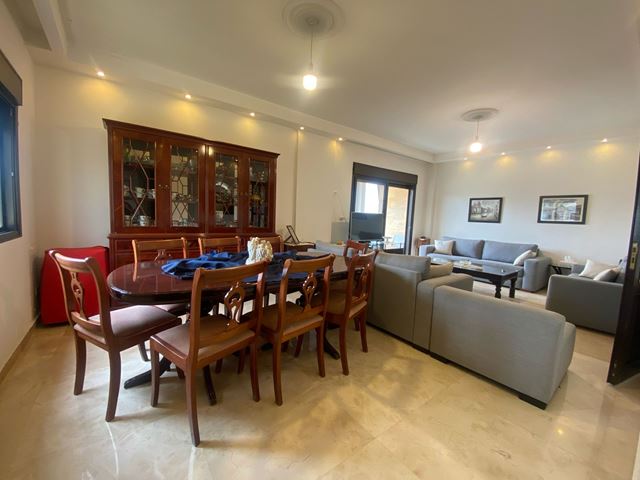 Apartment with a mountain view for sale in Mansourieh, Metn