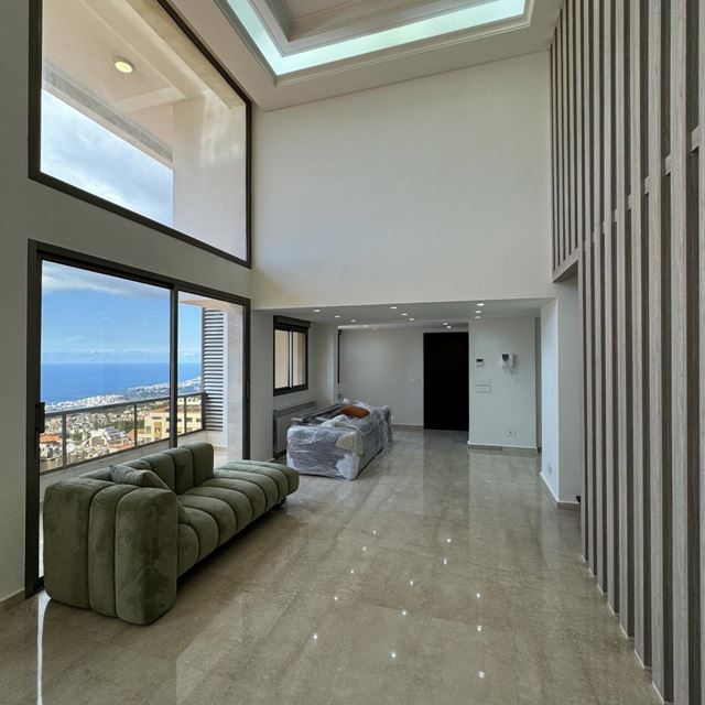 Apartment with a terrace for sale in Ain Saade, Metn