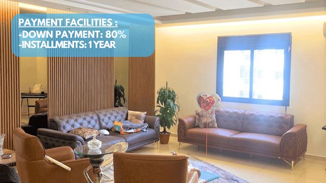 Apartment with a mountain view for sale in Haret sakher, Keserwan
