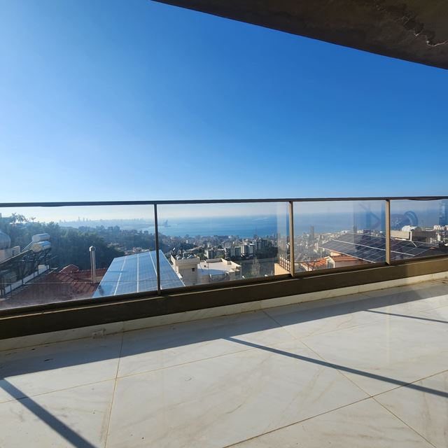 Sea-view apartment for sale in Bsalim, Metn