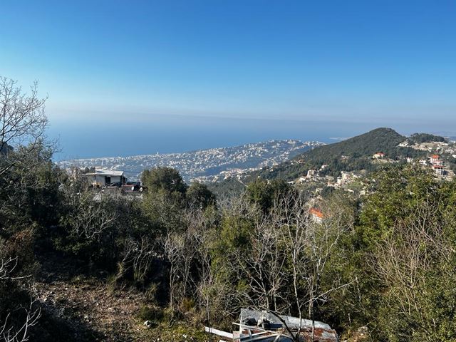 Sea-view land for sale in Ghosta, Keserwan