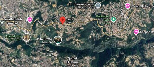 Land for sale in Jeita, Keserwan
