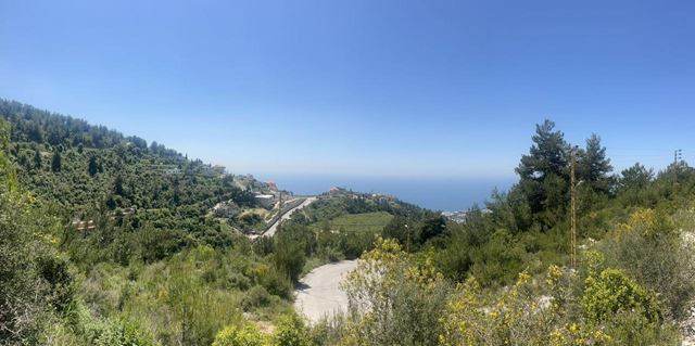 Sea-view land for sale in Maaysra, Keserwan