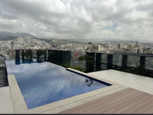 Apartment with a pool for rent in Dikwene, Metn