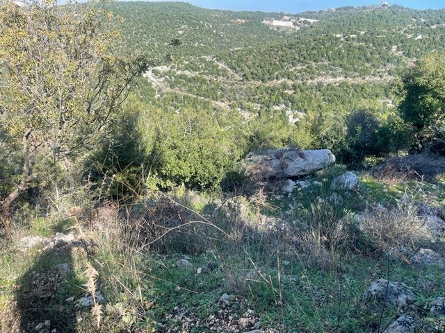 أرض بإطلالة على الجبل للبيع في راس اسطة، جبيل