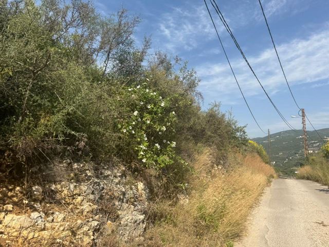 أرض بإطلالة على الجبل للبيع في عمشيت، جبيل