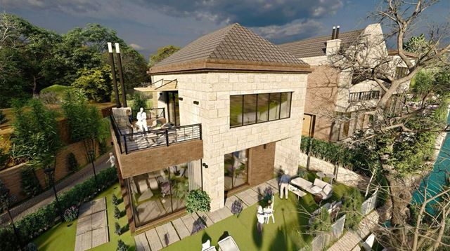 Villa with a garden for sale in Hrajel, Keserwan