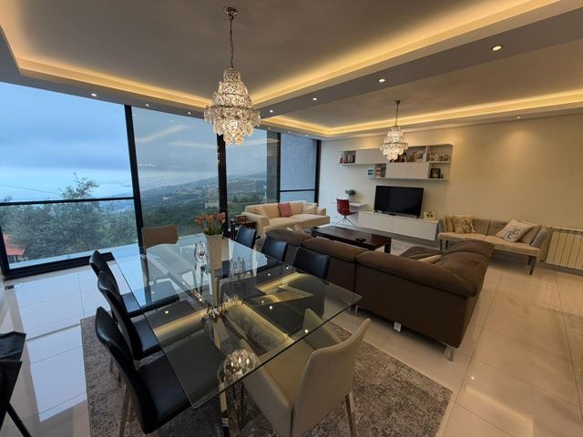 Sea-view apartment for sale in Fatqa, Keserwan