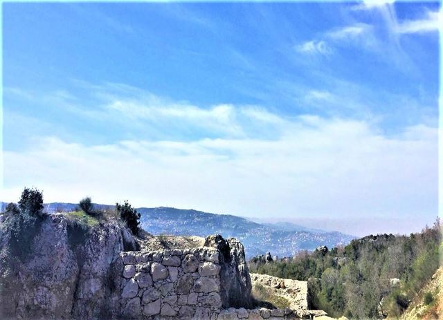 Land with a mountain view for sale in Rayfoun, Keserwan
