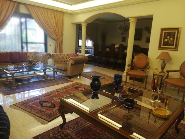 Apartment with a garden for sale in Aoukar, Metn