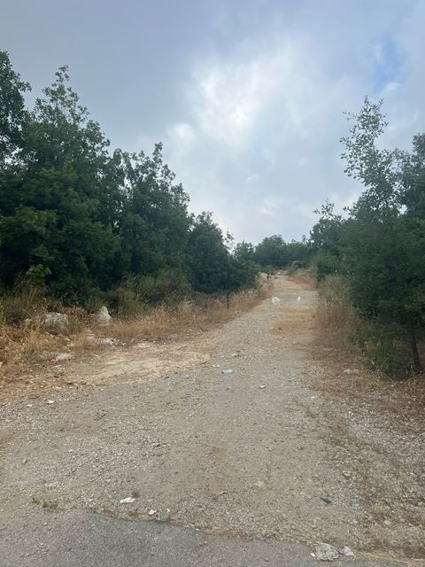 Land with a mountain view for sale in Bikfaya, Metn