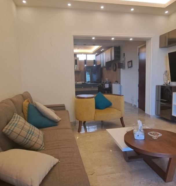 Apartment with a garden for sale in Safra, Keserwan
