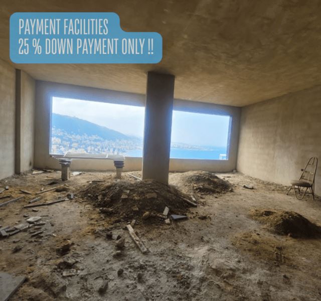 Sea-view apartment for sale in Adma, Keserwan