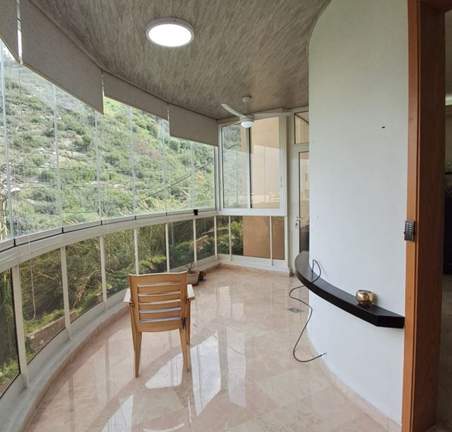 Apartment with a mountain view for sale in Zalka, Metn